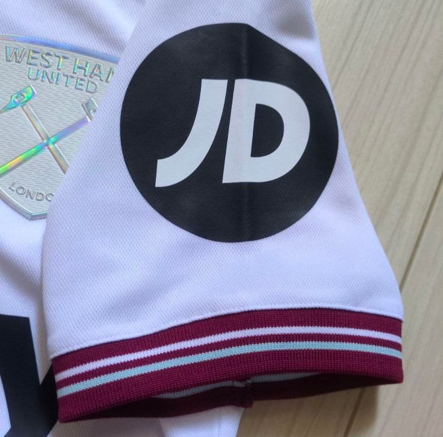 ウェストハム ユナイテッド 2023/2024 アウェイユニフォーム