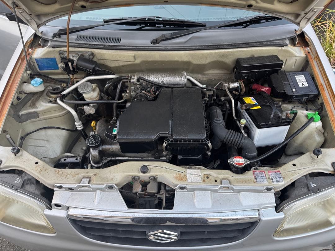 近県納車します⁉️平成13 アルト銀　検26/5 アルパインHDDナビ付 5万円