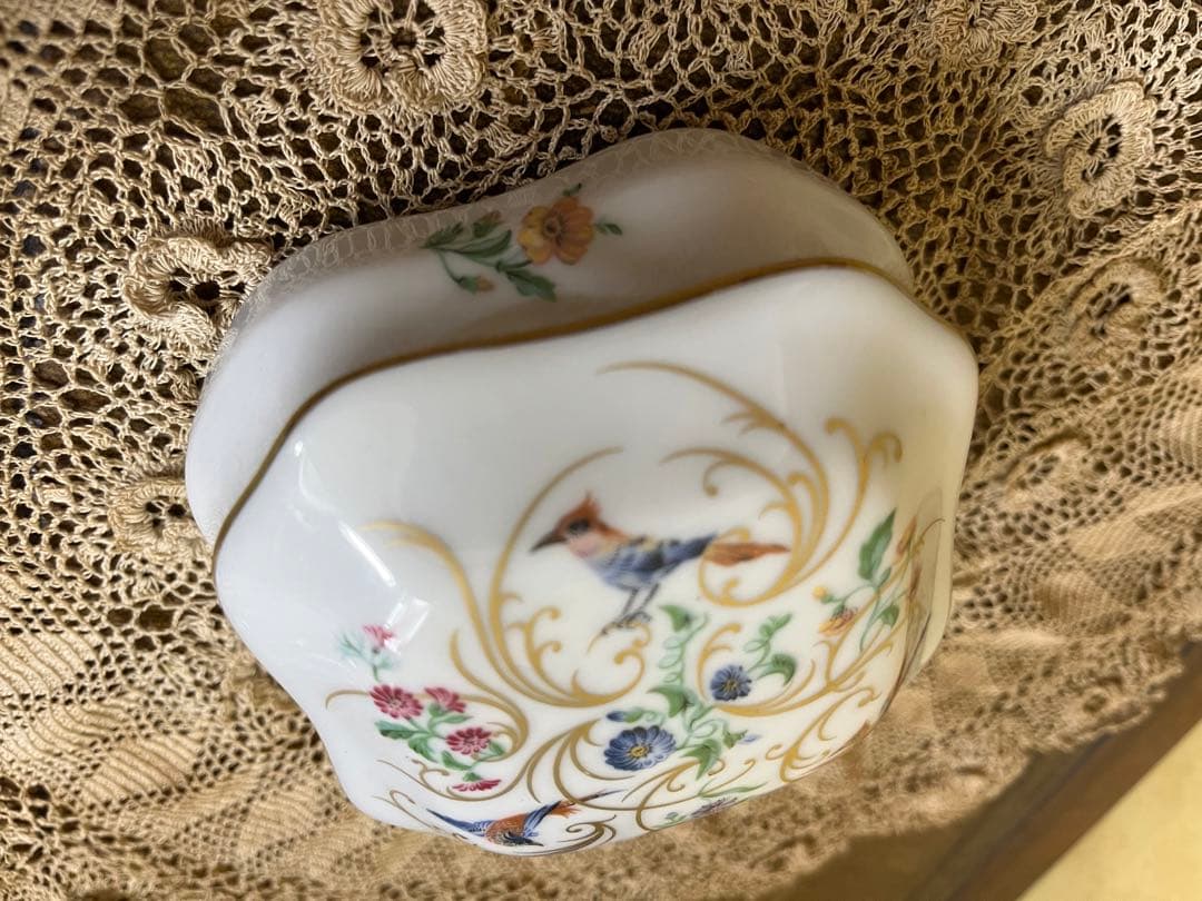 フランス リモージュ REUGEリュージュ オルゴール スイス製 ヴィンテージ