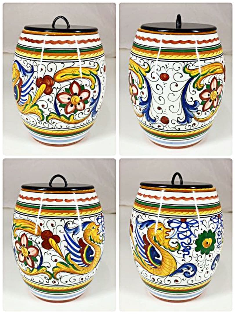 [茶道具] イタリア水指(合箱) ○