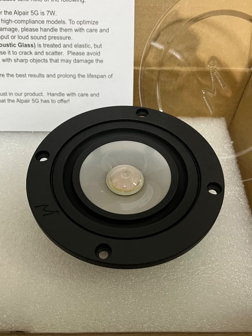 MarkAudio 8cmフルレンジ Alpair5G(ペア)