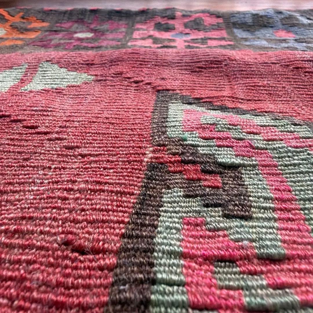 オールドキリム　クッションカバー 大2枚、小2枚の4枚セット