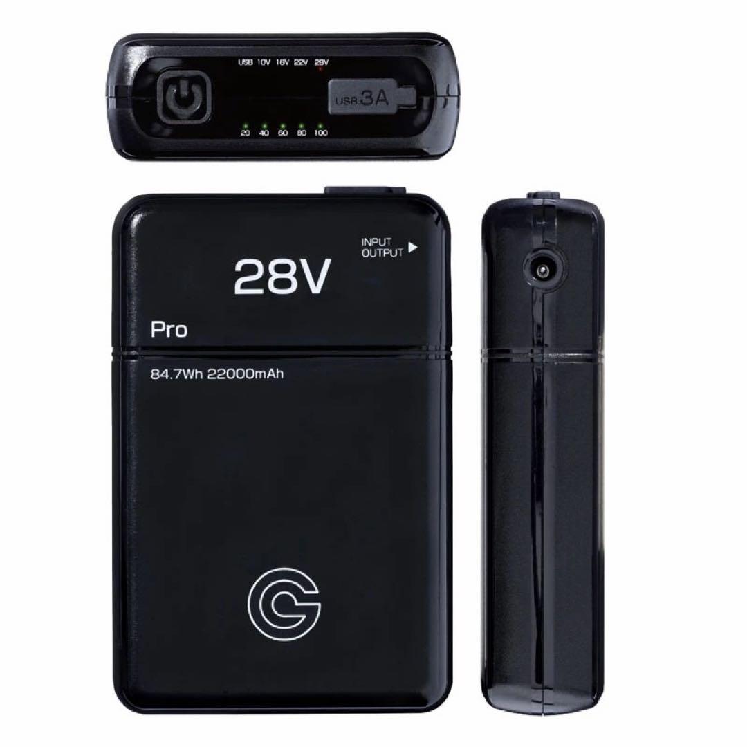 今年モデル　長信ジャパン ピンク　GB428 バッテリー ファン 28V