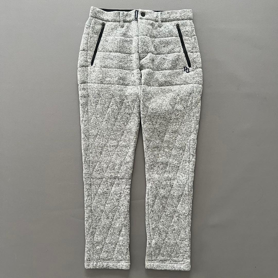 PEARLY GATES パーリーゲイツ　中綿入り　キルティング　ダウンパンツ