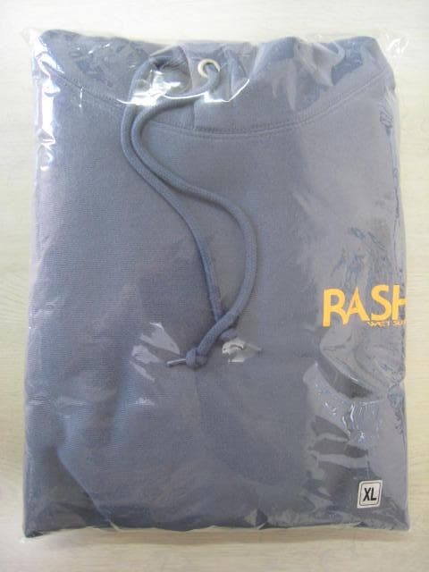 RASH WETSUITS 羽バックプルオーバーパーカー ストーンブルー XL
