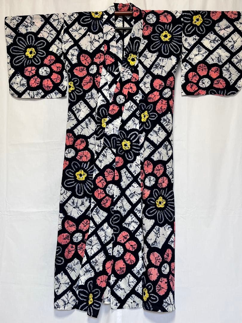 有松　鳴海絞り　ゆかた