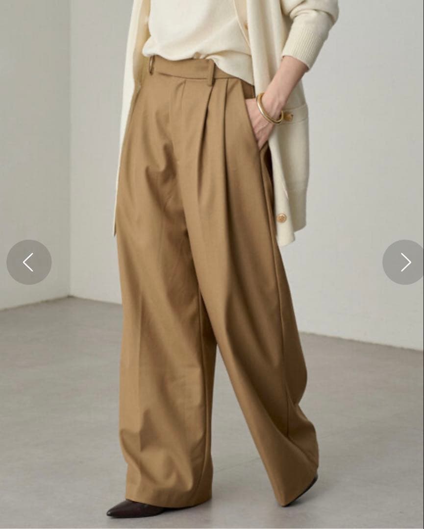 LOUNGEDRESS 2タックチノパンツ