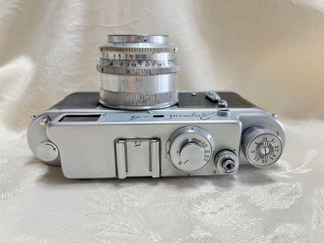 Zorki4 ライカコピー　L39ねじマウント　元箱、皮ケース、説明書付　希少