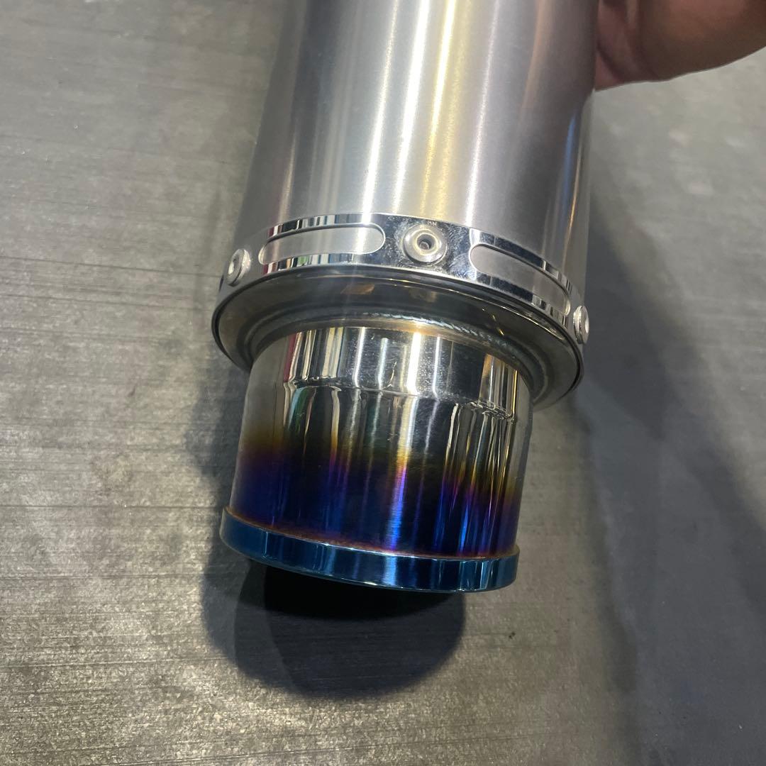 ◆D182　GSX-R125　リアルスピード　メテオ　チタン/ステン社外マフラー