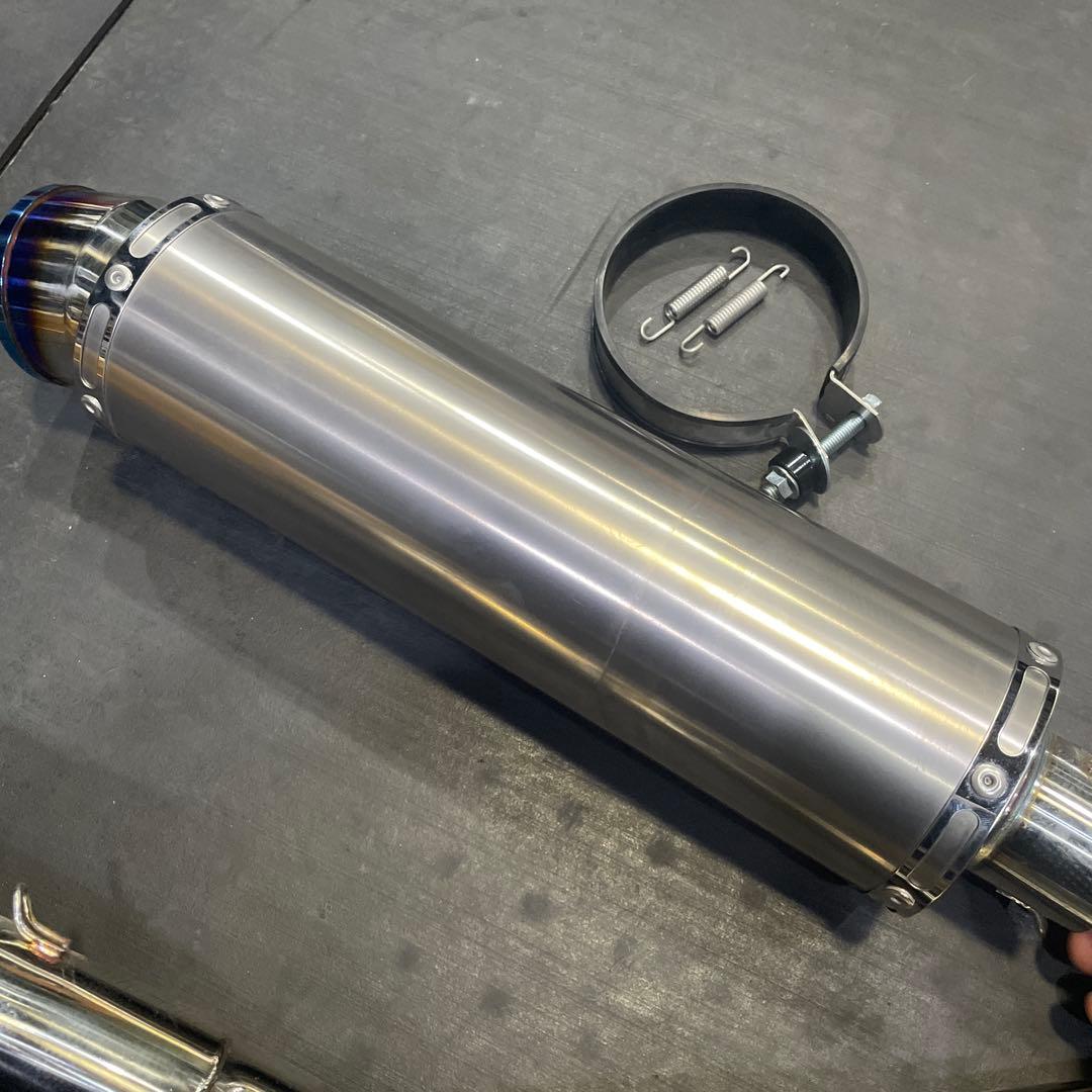 ◆D182　GSX-R125　リアルスピード　メテオ　チタン/ステン社外マフラー