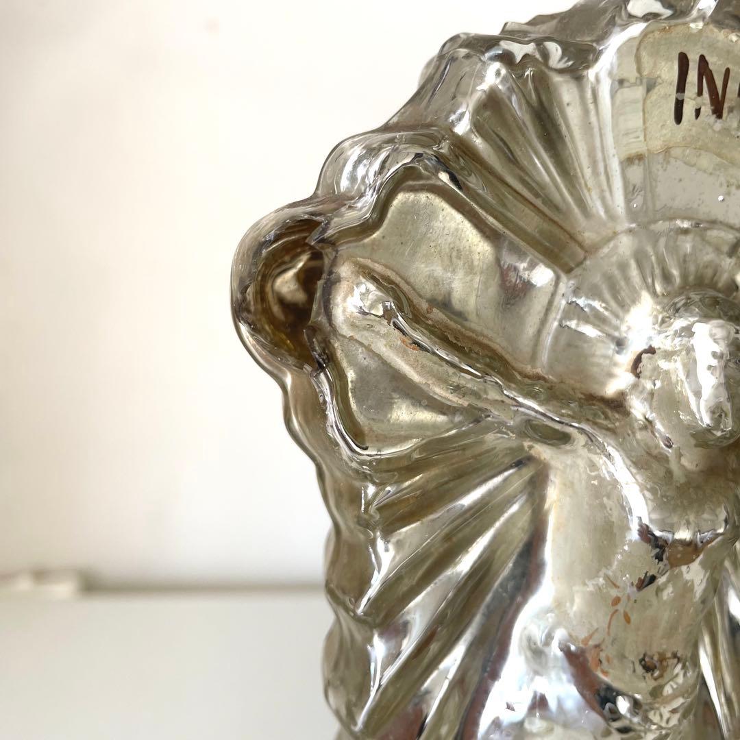 最終お値下げ✳︎レア✳︎マーキュリーガラス キリスト像 vintage アンティーク