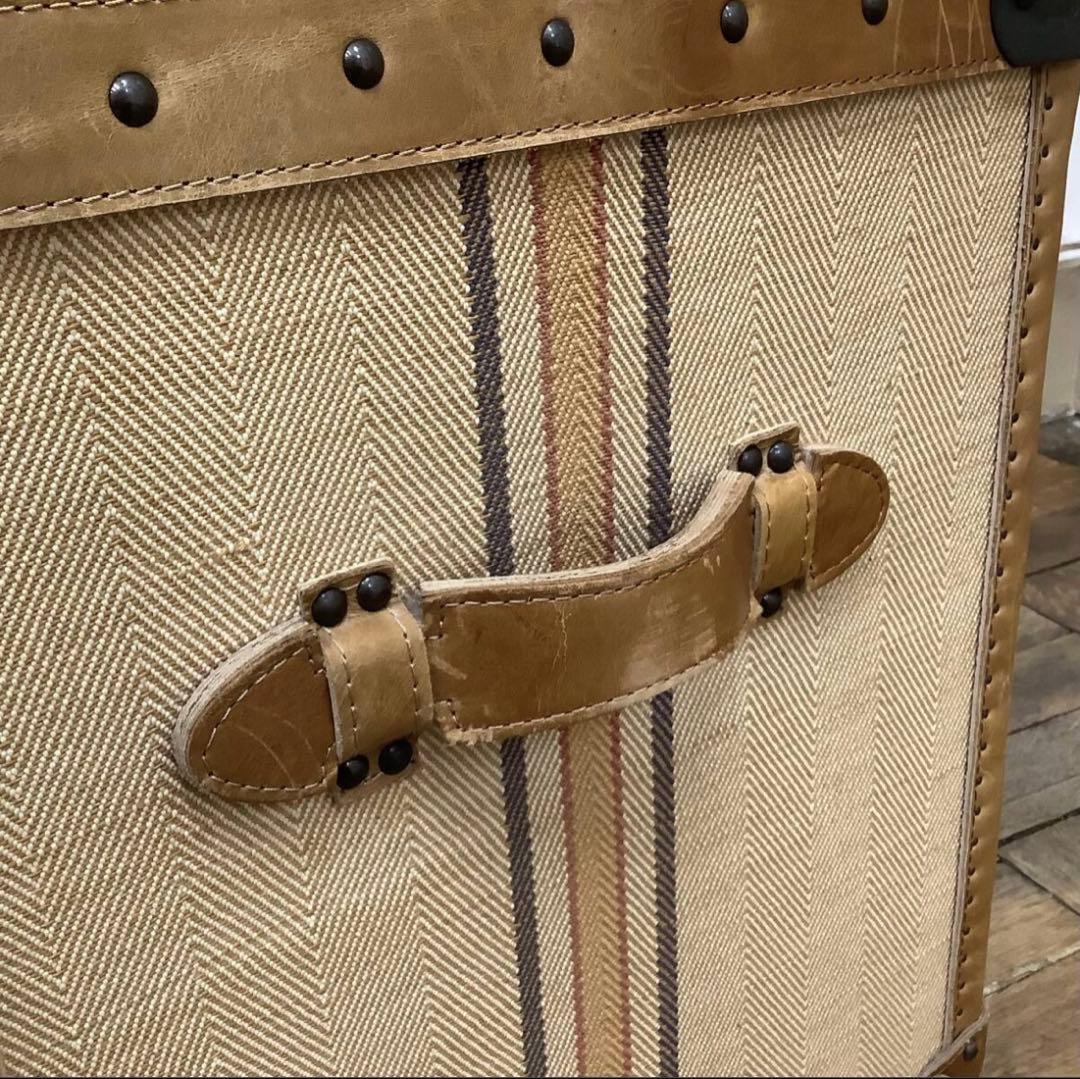 希少HALO ハロ パリストランク サイドテーブル 収納 ヴィンテージ ボックス