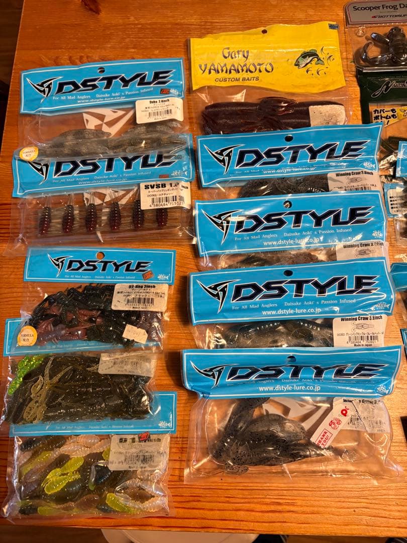 DSTYLE その他ソフトルアーセット　バッグ付