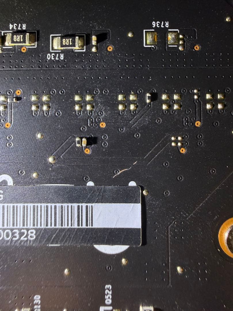 GeForce GTX 1080 8GB 分解清掃歴あり