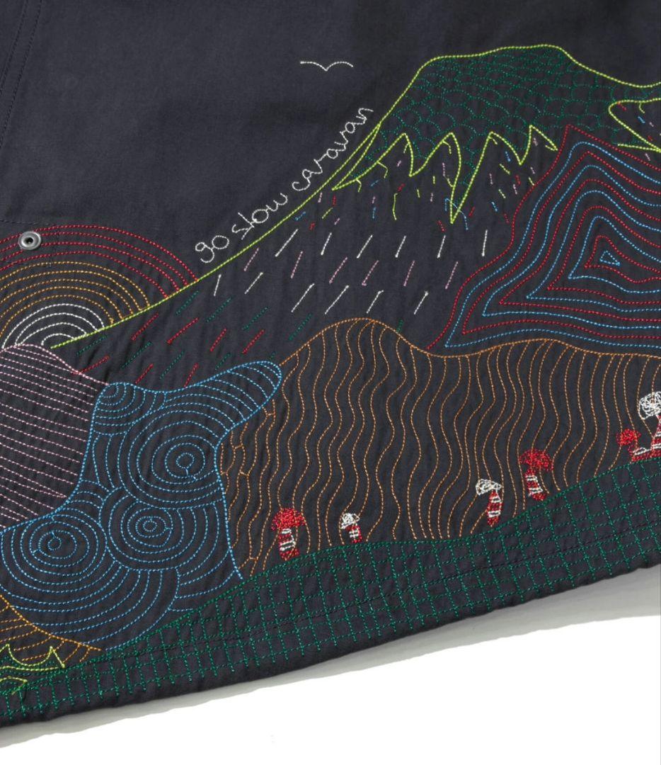 刺繍入り モッズコート