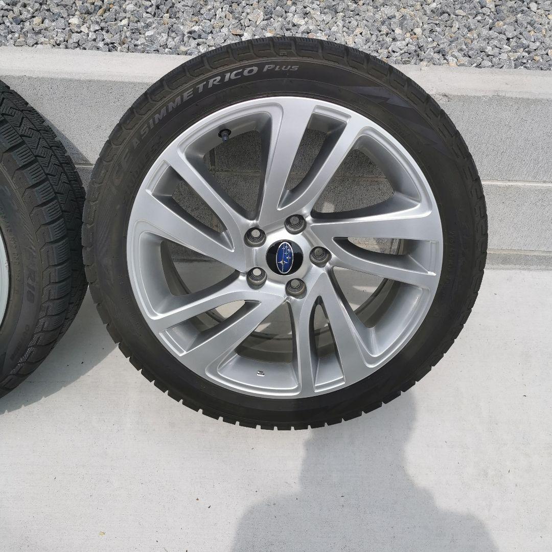 WRX S4純正ホイール スタッドレス4本セットタイヤピレリ225/45R18