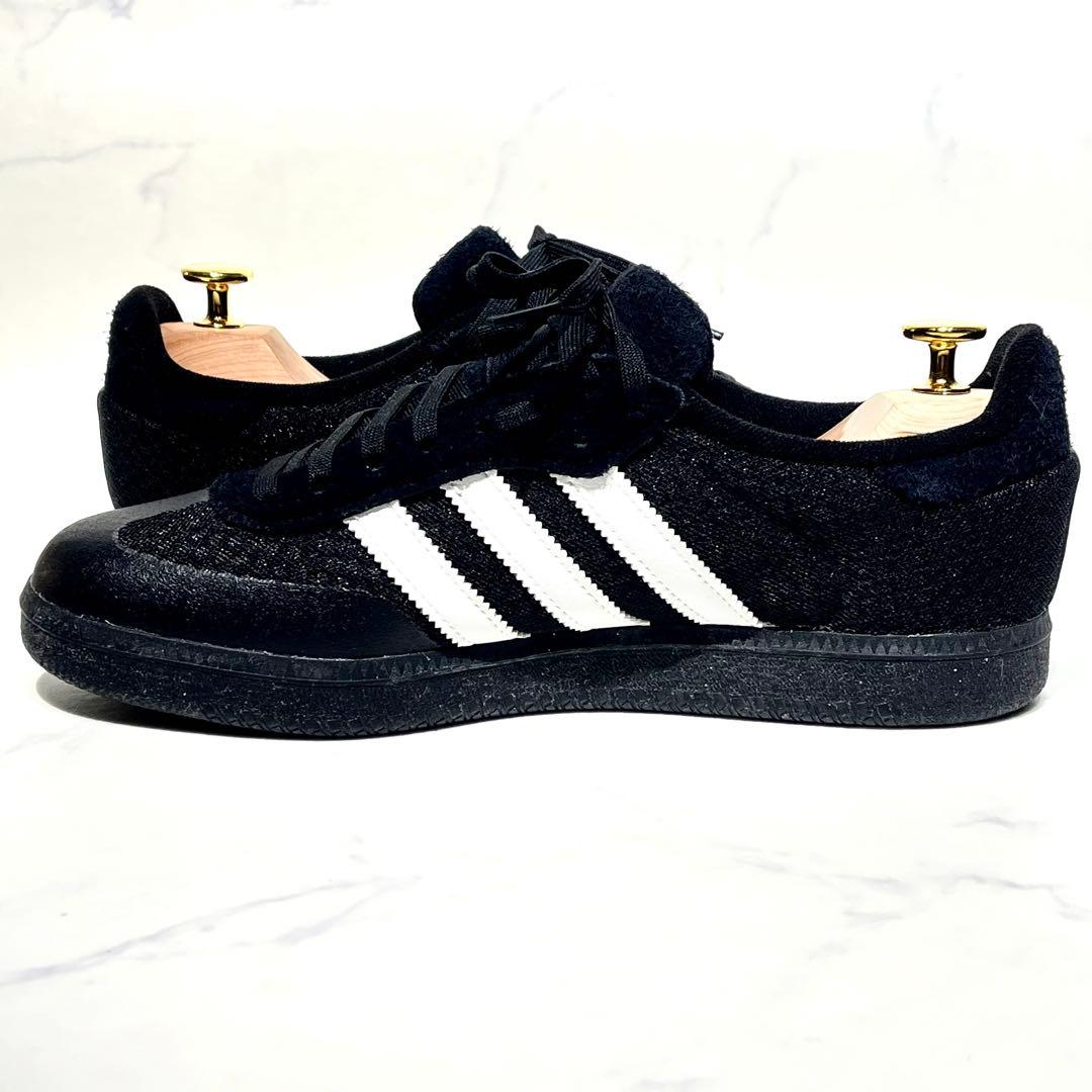 極美品☆アディダス／ベロサンバ サイクリングシューズ 26cm オールブラック
