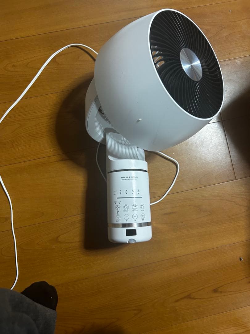ユアサプライムス DCサーキュレーター YKT-DW15系 ほぼ未使用 箱なし
