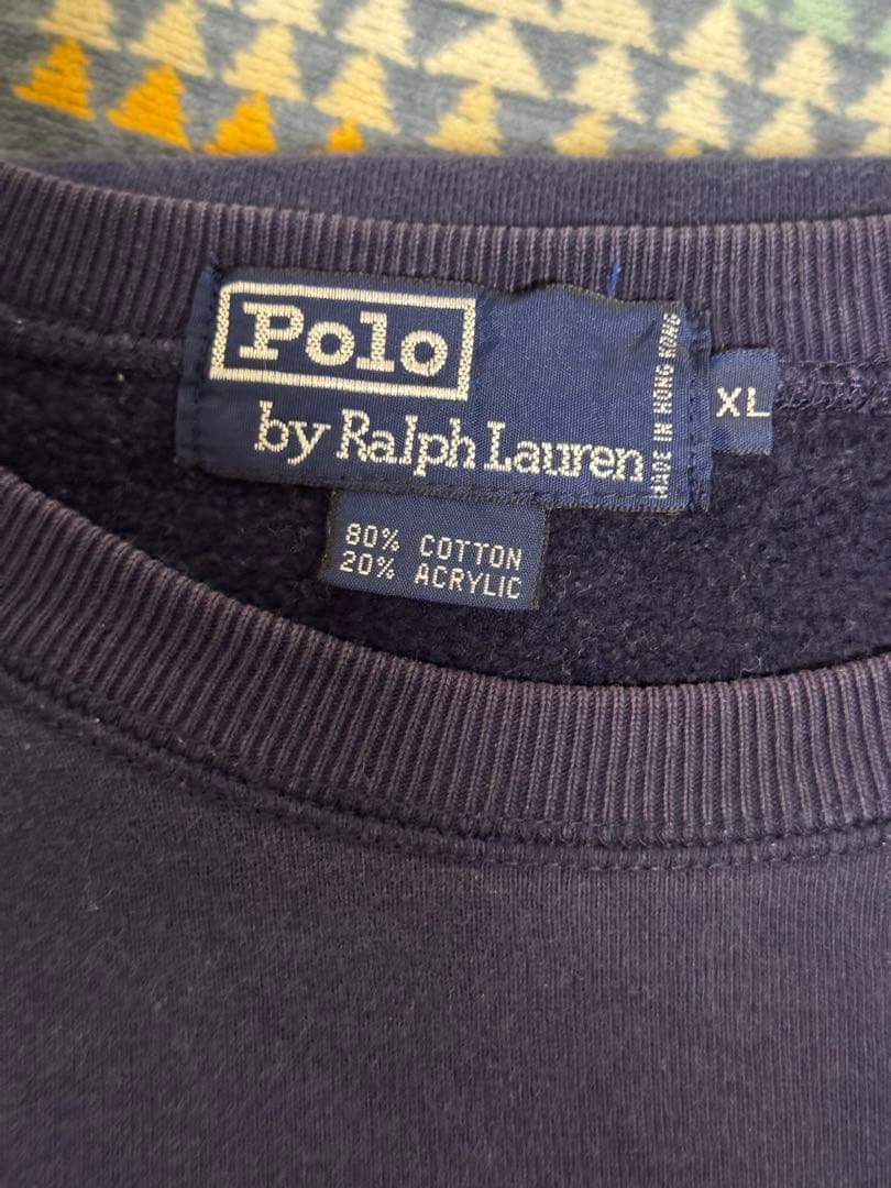 90s ポロラルフローレン 星条旗スウェット
