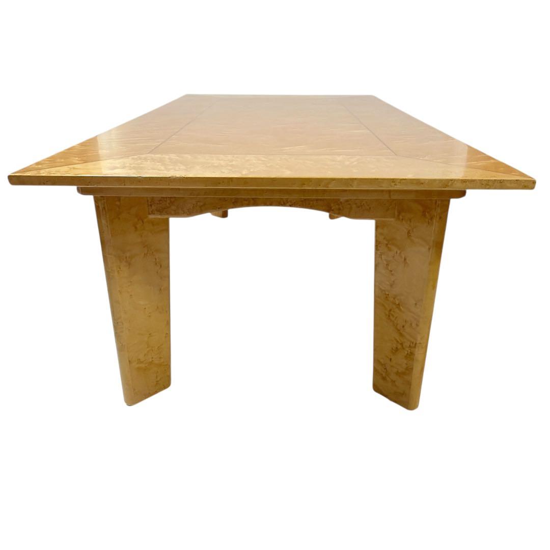 定価30万 IDC 大塚家具 スプレンダー バーズアイメープル リビングテーブル