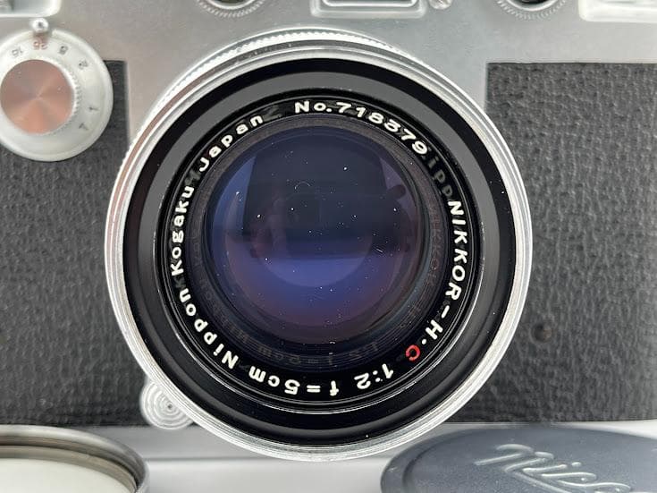 ★極上美品の訳アリ★ NICCA 3-F型＋NIKKOR-H.C 50mm F2