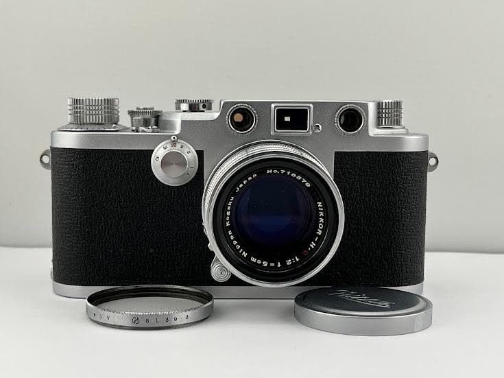 ★極上美品の訳アリ★ NICCA 3-F型＋NIKKOR-H.C 50mm F2