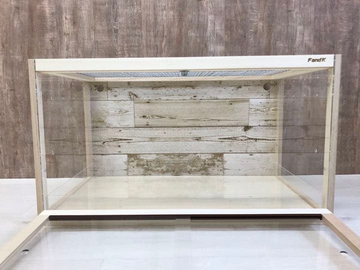 FandK爬虫類木製ケージ ハリネズミ仕様　広葉樹　800×450×450