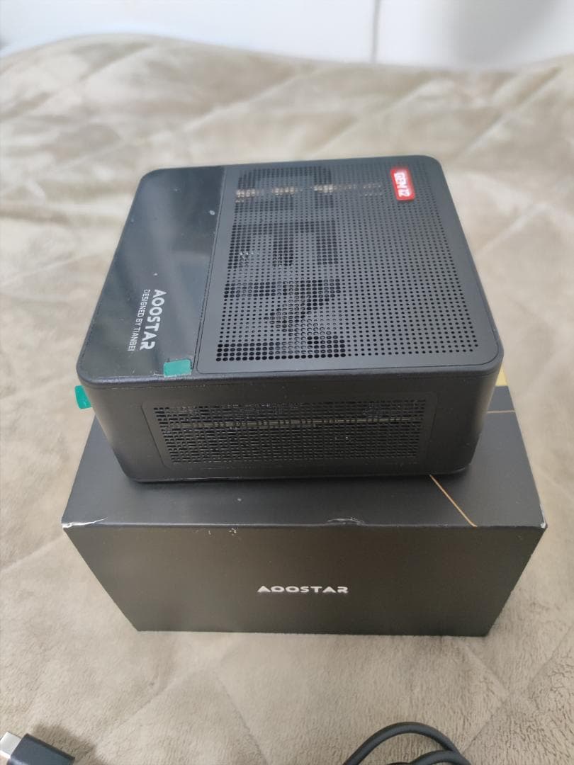 Mini PC Aostar GEM12 Ryzen 9 32GB メモリ
