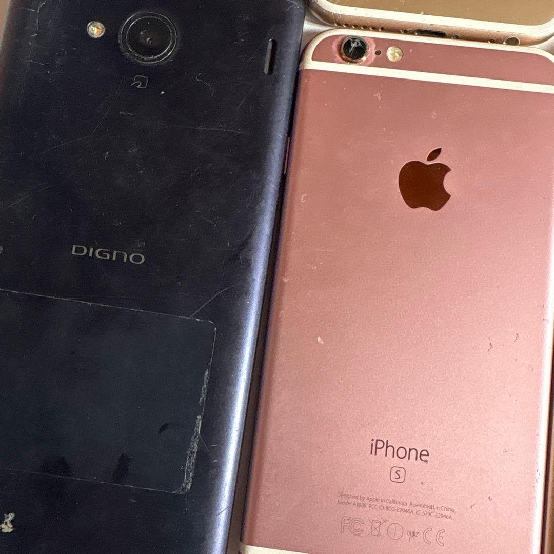 スマートフォン　iPhone本体 ６台まとめて通電できません　ジャック品
