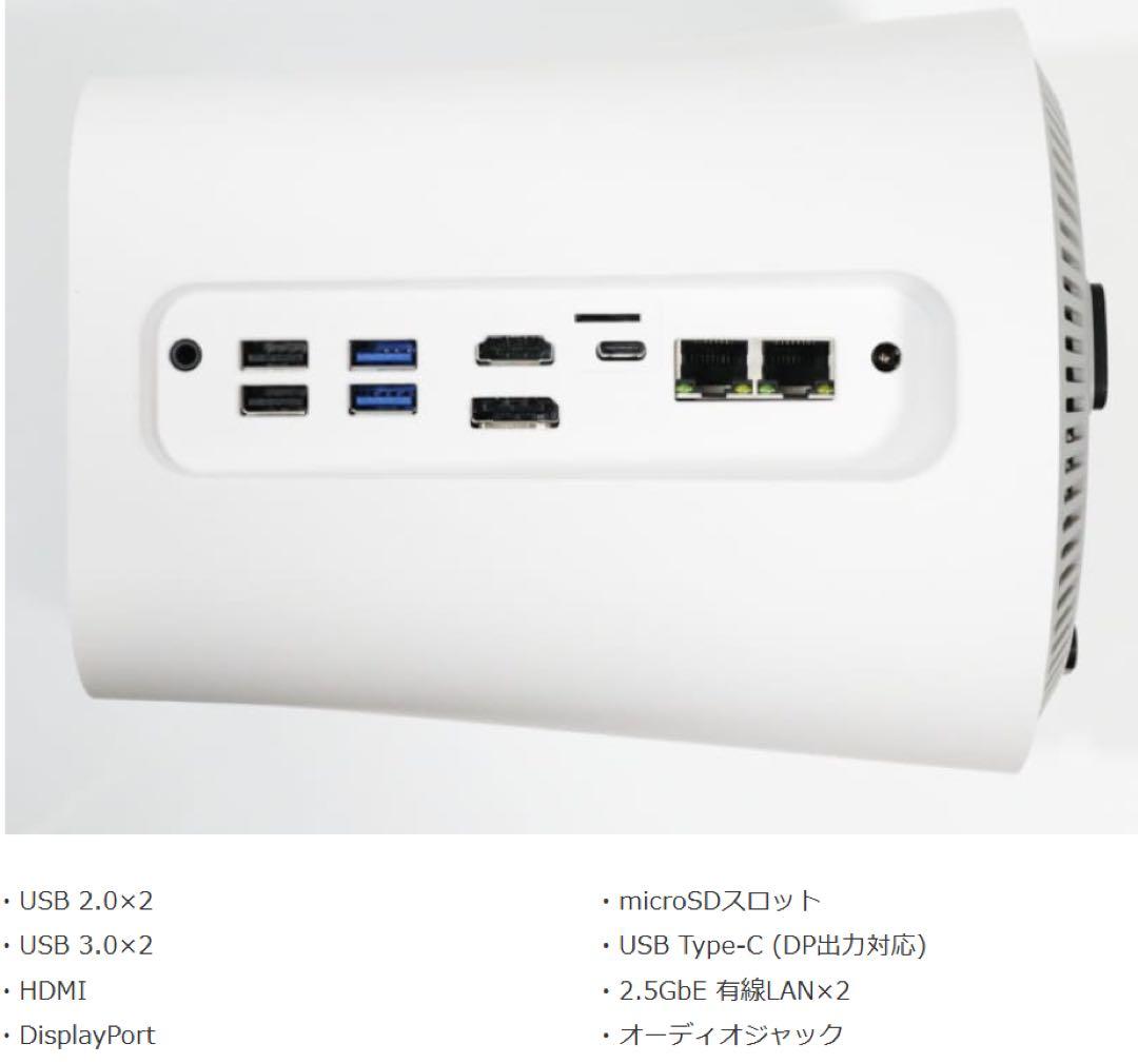 ミニPC SkyBarium MINI PC Model: R3 16G 512G