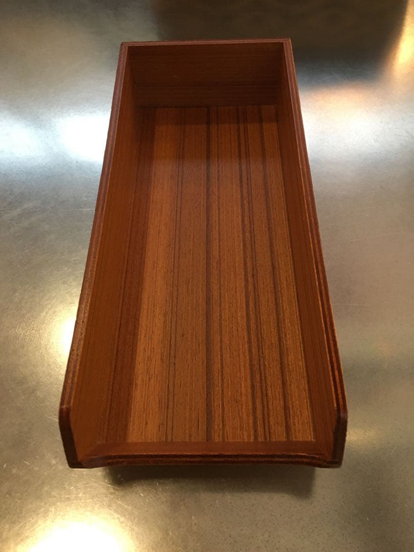 サイトーウッド　木製カトラリートレー　箸入れ　　スプーン　フォーク入れ