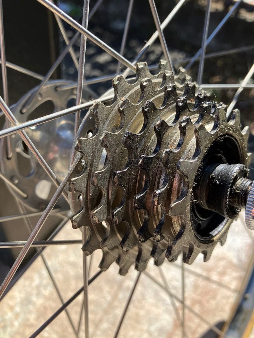 CAMPAGNOLO RECORD ラージフランジ 36H × MAVIC リム