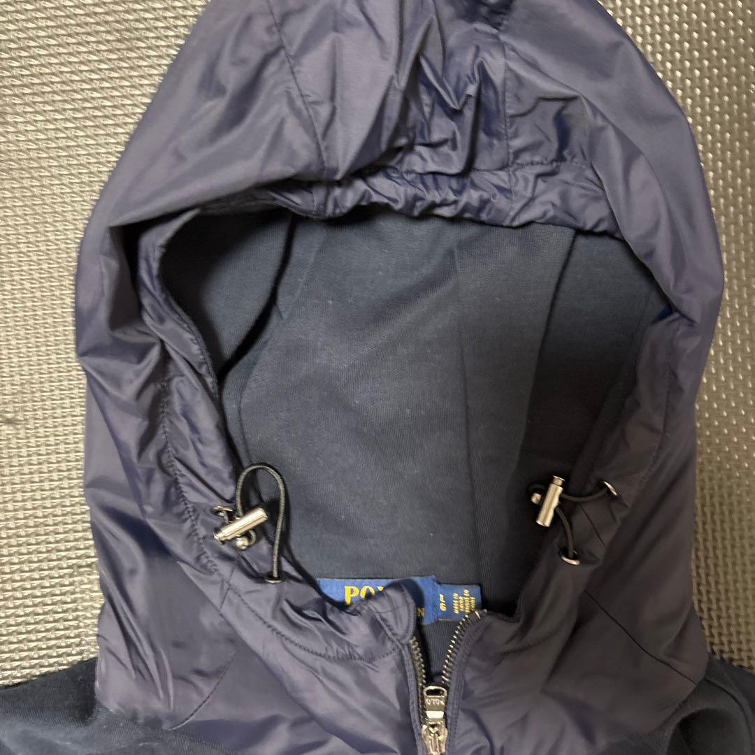 Polo Ralph Lauren ネイビージャケット フード付き