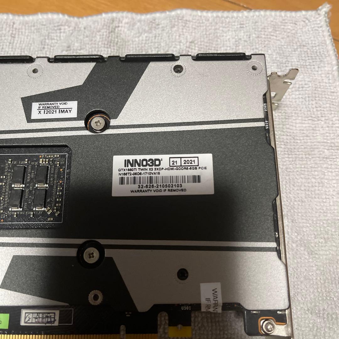 NVIDIA GEFORCE GTX 1660Ti グラフィックボード