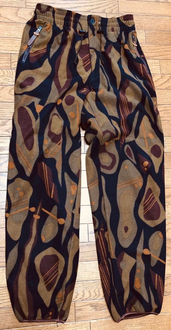 希少美品★アングラーズハウス★ゴアウィンドストッパーフリース上下★カモブラウン