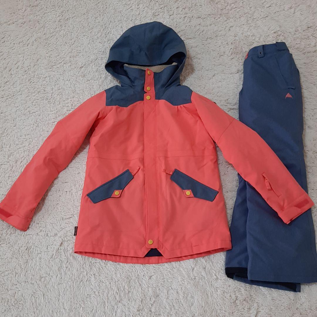 美品　BURTON バートン ジュニア　女の子　　セットアップ　スノーウェア