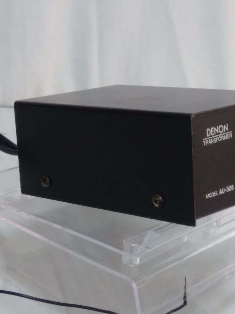 デノン MC(DL-103等)用 昇圧トランス AU-305 動作良好 綺麗な品