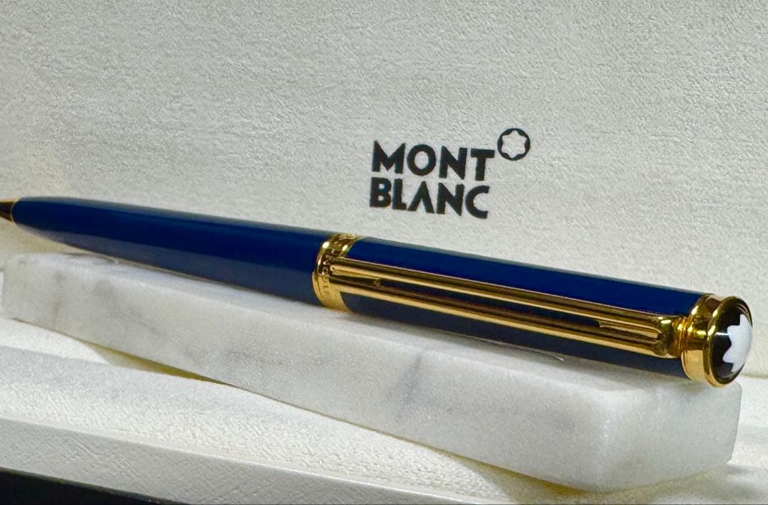 【極美品】モンブラン　ノブレス・オブリージュ・ボールペン・ブルー