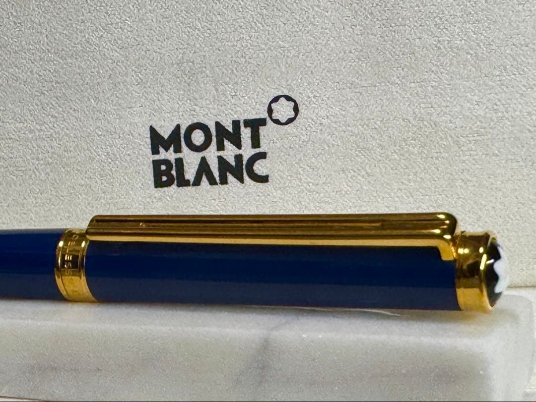 【極美品】モンブラン　ノブレス・オブリージュ・ボールペン・ブルー