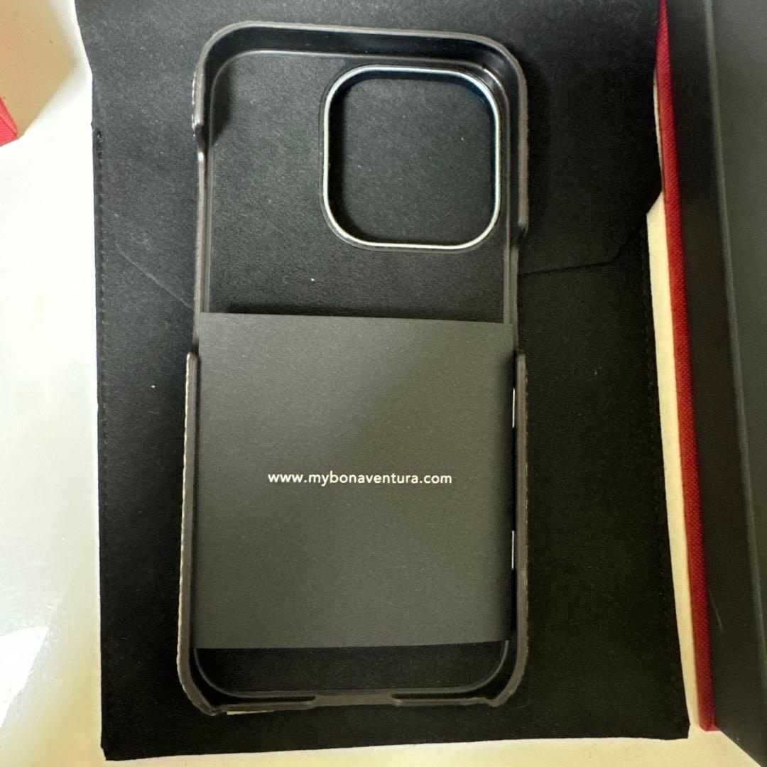 新品未使用 BONAVENTURA iPhone15Proレザーケース