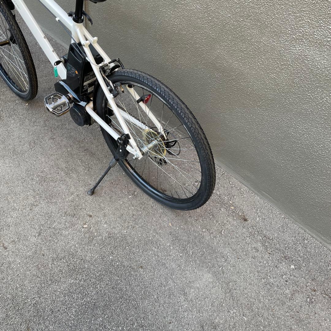 パナソニック電動アシスト自転車26インチ スポーツ型 ホワイト