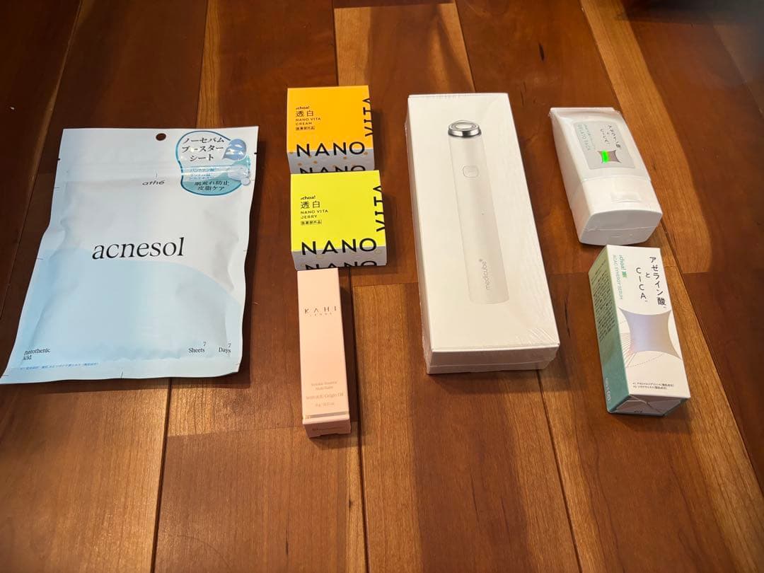 &choa!、MEDICUBE美顔器、KAHI.athe 美容スキンケアセット