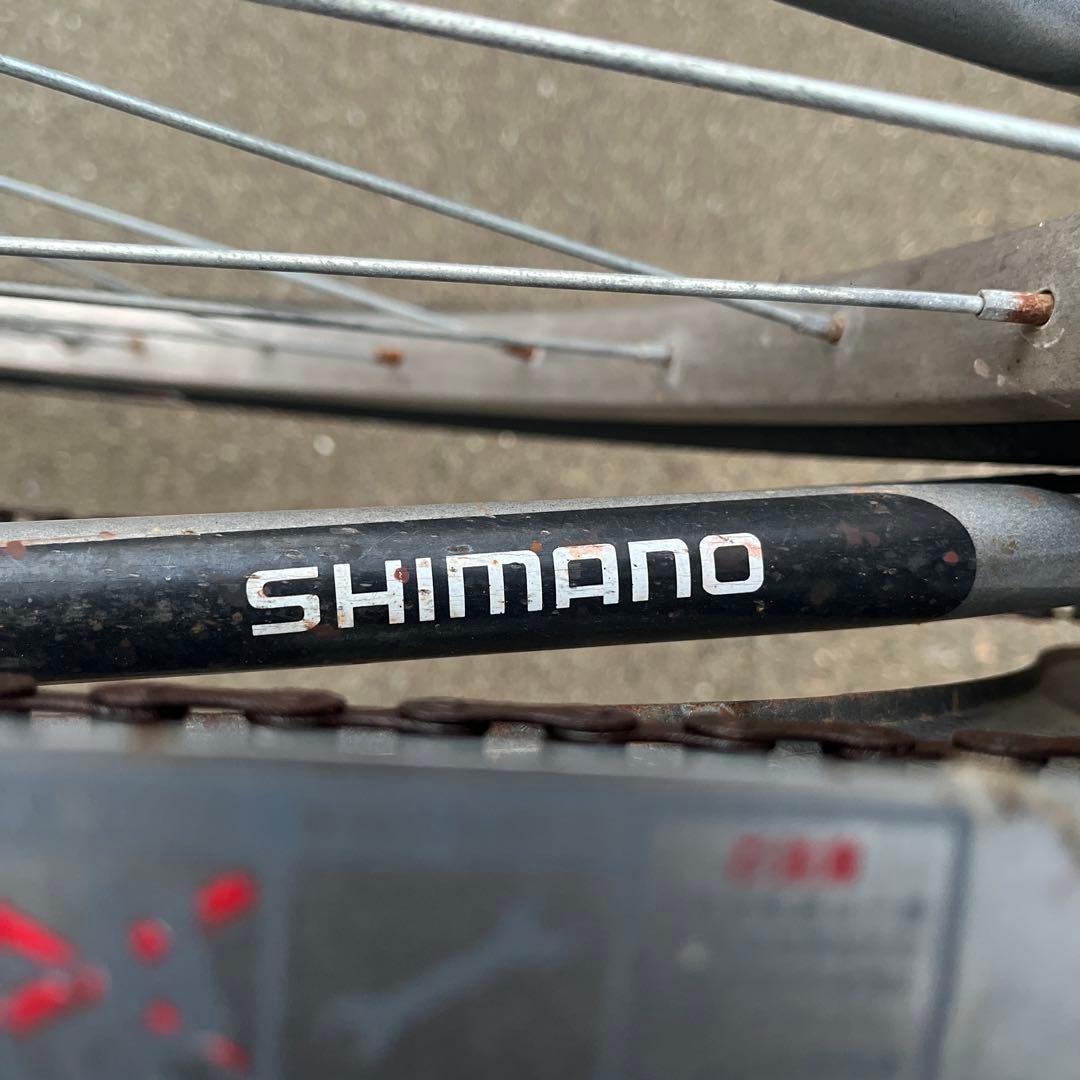 SHIMANOグレー シティサイクル 【基本的に引き取り限定】