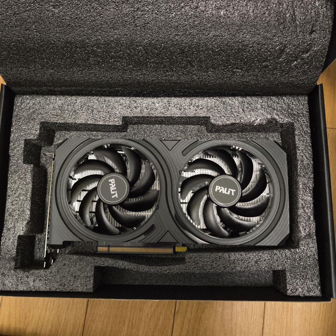 グラフィックボード・グラボ・ビデオカード PALIT GEFORCE RTX 4060 8GB