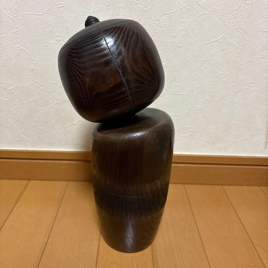 創作こけし　片瀬快平作品　「皆んな来い」KokeshiDoll