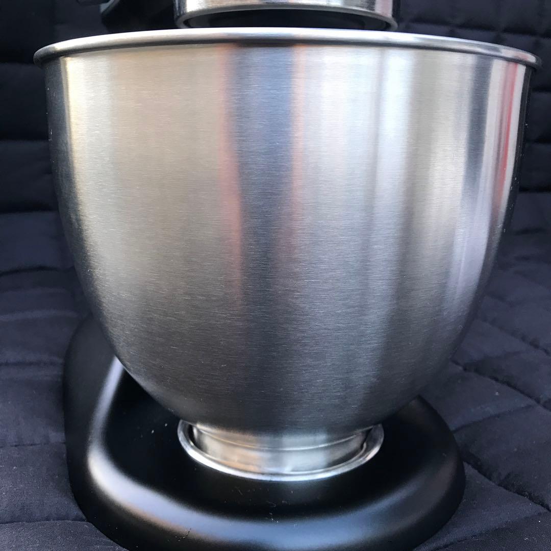 極美品 3.3Lブラック フードグラインダー付 キッチンエイド スタンドミキサー