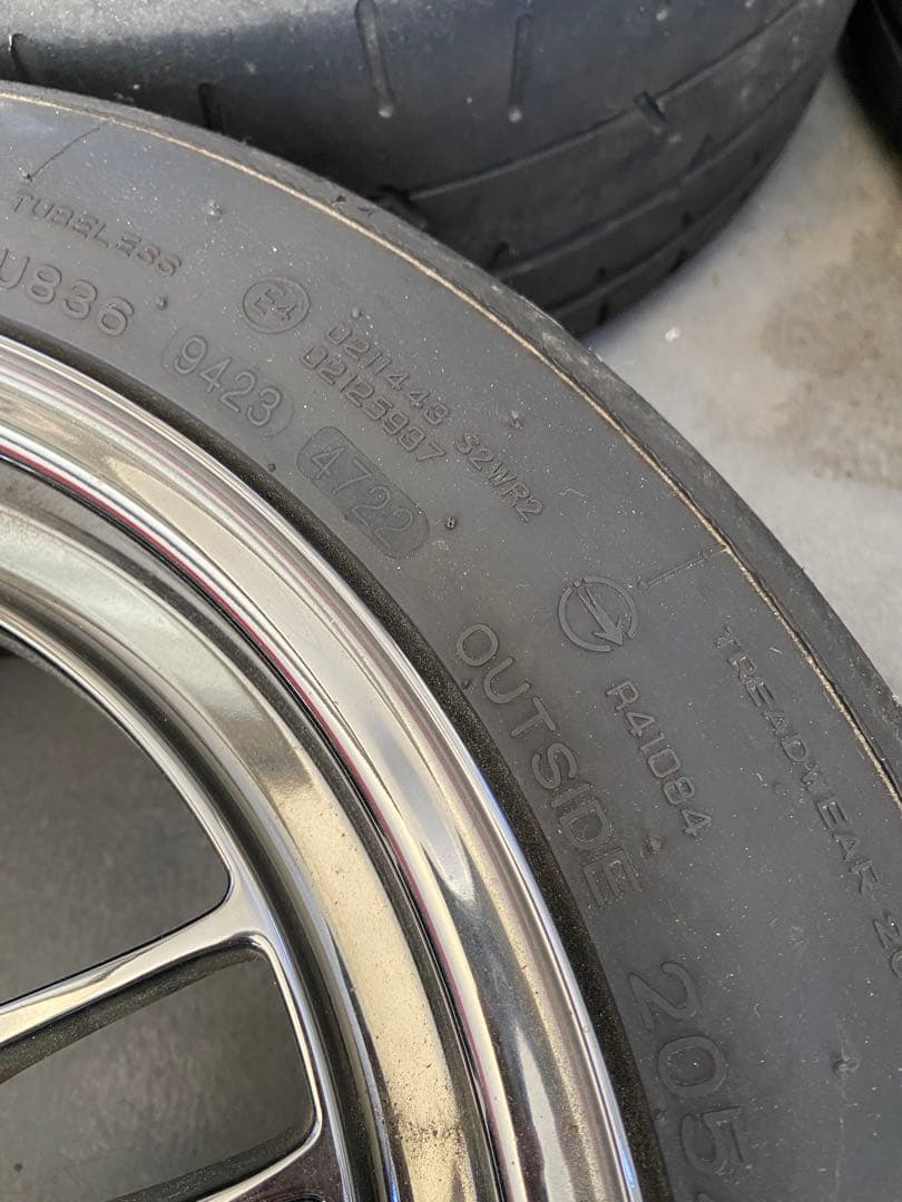 ENKEI RPF1RS 15インチ タイヤ付き4本セット