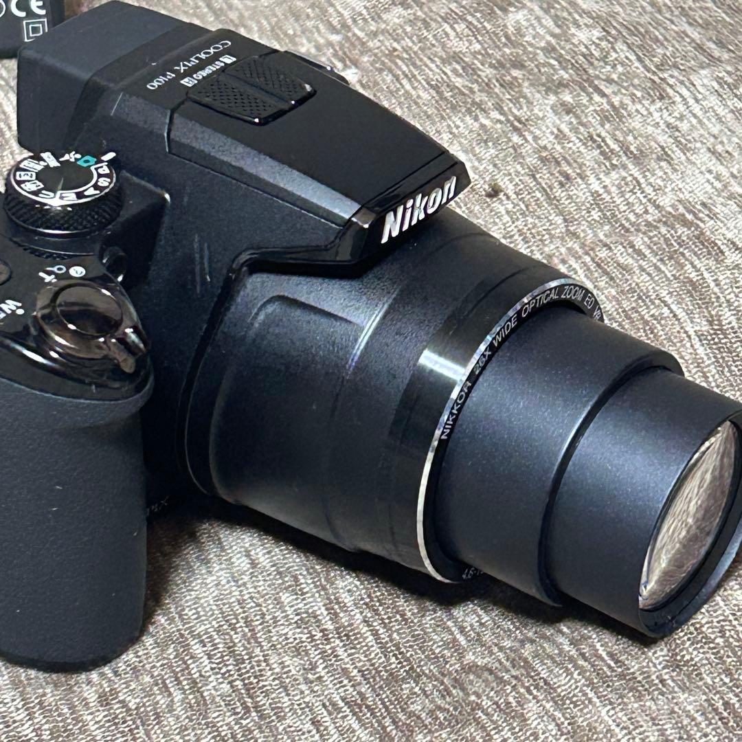 稼働品　Nikon COOLPIX P100 コンパクトデジタルカメラ　付属品付