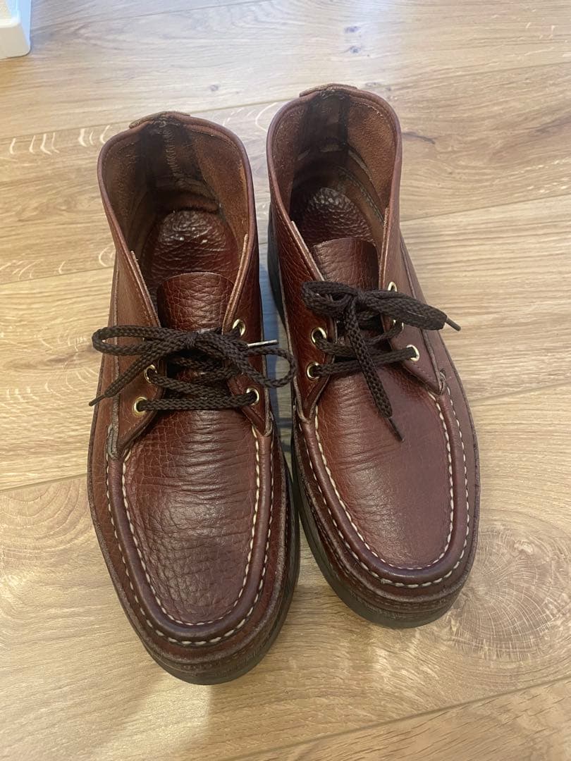 【さいとー】ラッセルモカシン　スポーティングクレイチャッカ　サイズ7EE