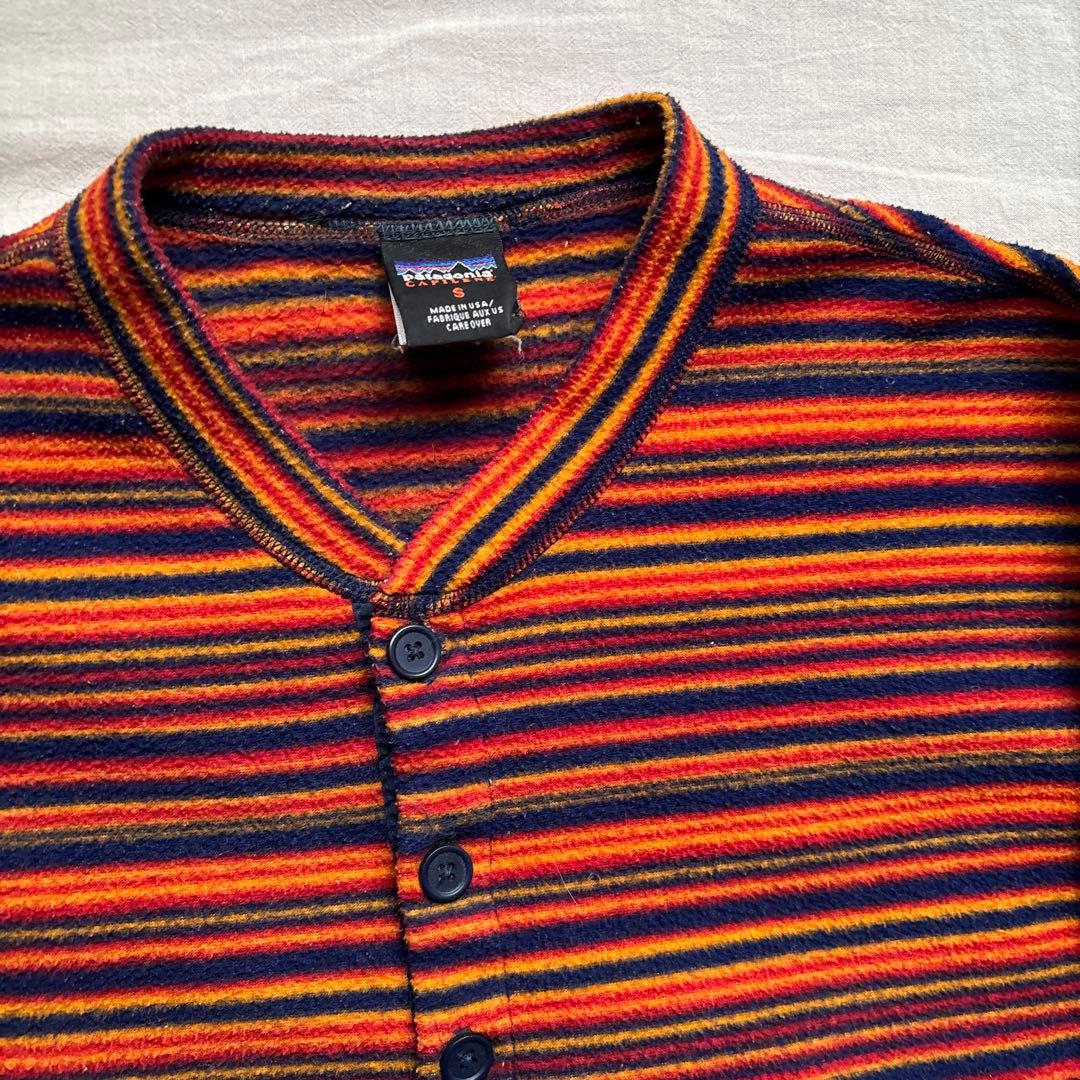 【USA製】90s Patagonia CAPILENE ヘンリーネックフリース